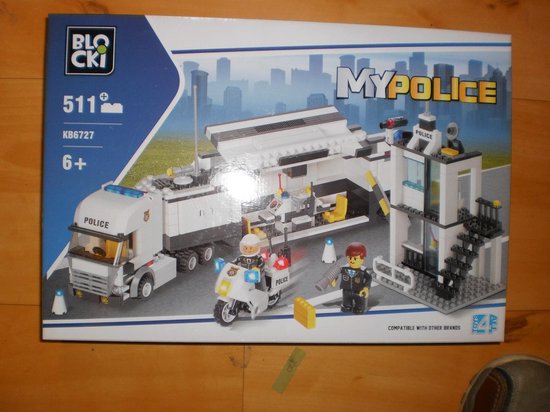 Blocki Bouwstenen Mobiele Eenheid Politie van Block