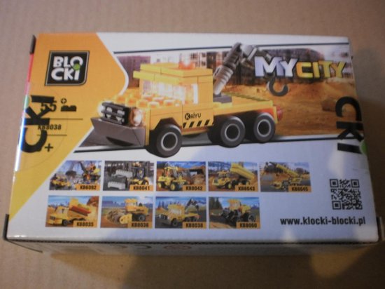 Blocki Bouwstenen Takelwagen van Block