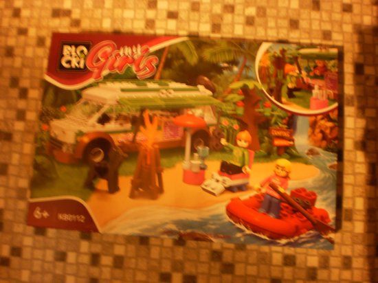 Blocki Campingsite van de My Girls serie van Block