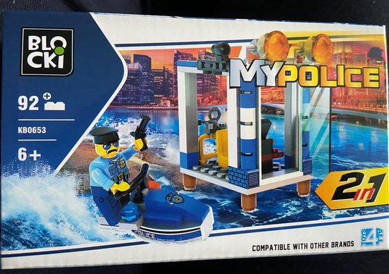 Blocki My Police - Waterpolitie van Block