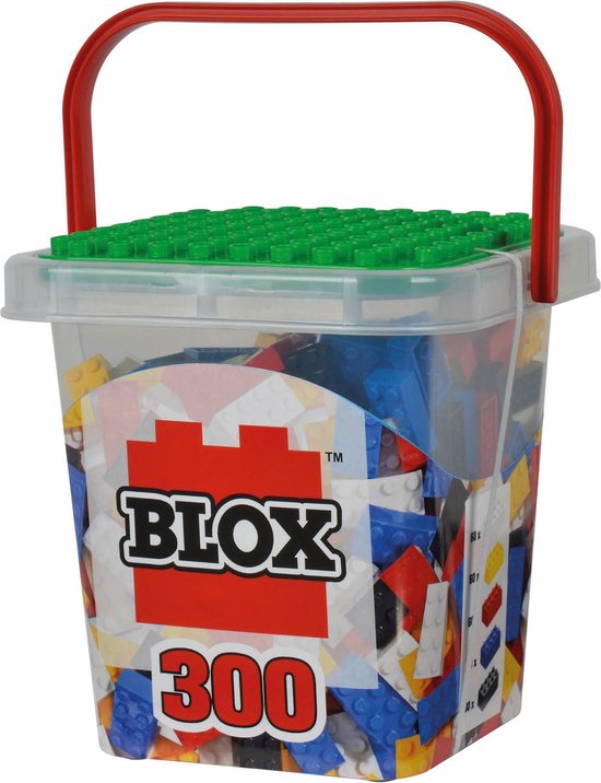 BLOX Opbergdoos 300 Bouwstenen - Constructiespeelgoed van Merkloos