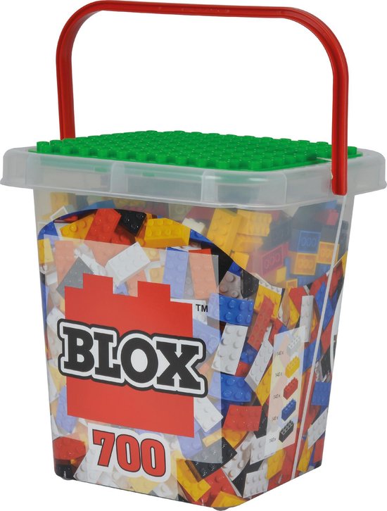 BLOX Opbergdoos 700 Bouwstenen - Constructiespeelgoed van Clementoni