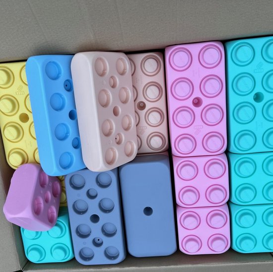 Blubloxx XL Speelblokken – Recyclebaar & Duurzaam Bouwspeelgoed van Merkloos