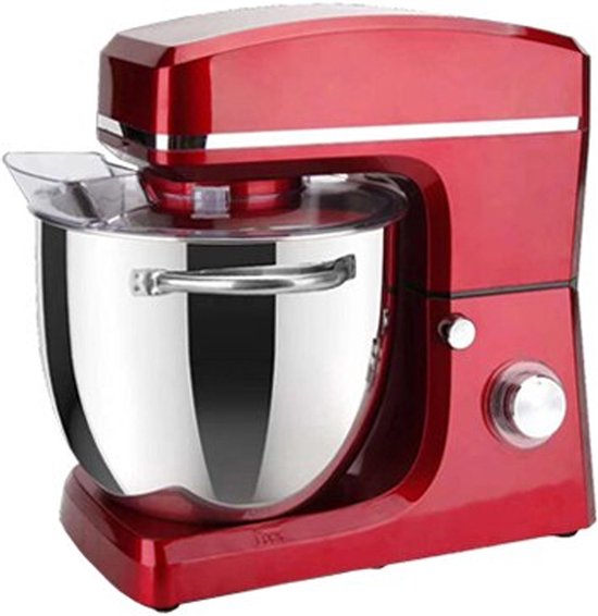 Bolture Mixer met Mengkom - Handmixer - Keukenmachine - Multifunctioneel - Kneden Kloppen en Mengen - 10L - 2200W van Bolture