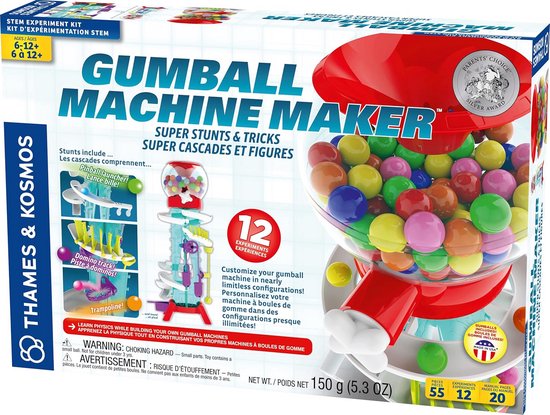 Bouw je Eigen Gumball Machine met Natuurkunde Stunts en Trucs van Merkloos