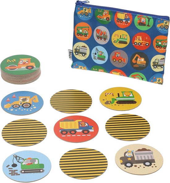 Bouw Spel - Constructie Spel - Kinderen Leren - Educatief Speelgoed - 5.65 x 7.1 x 1.1 inch van Merkloos