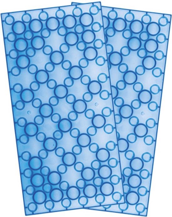 Bouwplaat 6x12 Noppen – Transparant Blauw – Basisplaat – Geschikt voor Grote Bouwstenen – Brian’s Toys van Brian's Toys