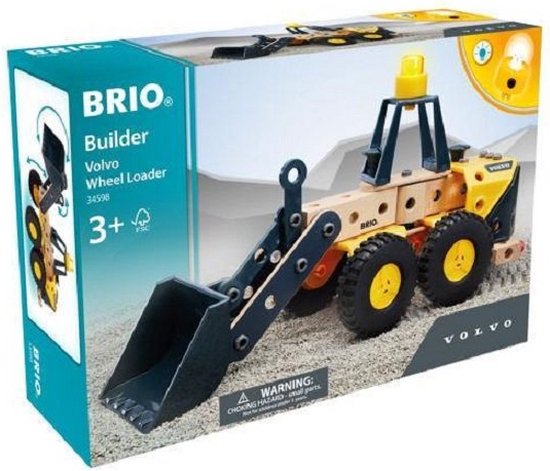 Brio Builder Volvo Wheel Loader van BRIO