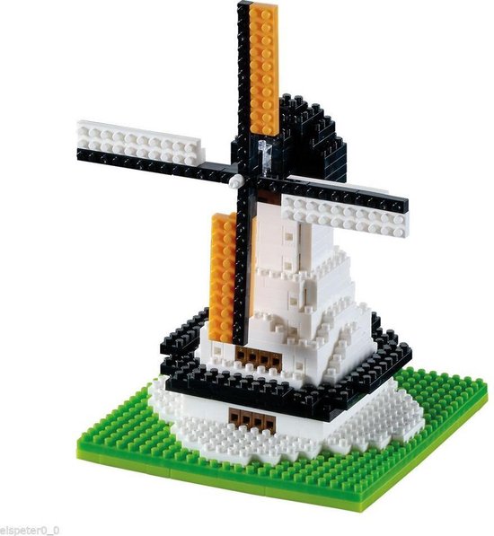 Brixies grote windmolen - Doosje - Level 3 van Merkloos