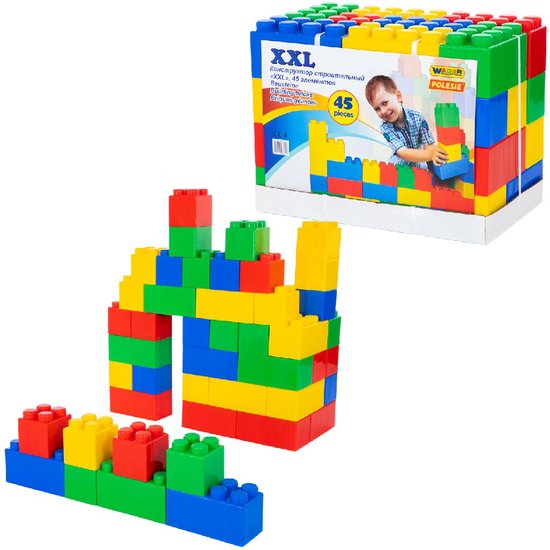 Building Blocks Xxl 45pcs. van Biobuddi.