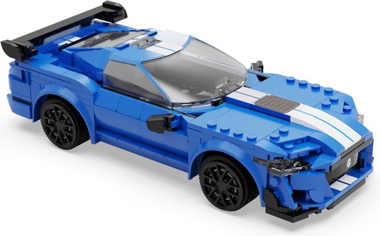 Cada Blue Knight 500 Blue - Supercar - Cada C51077W - Compatible met de bekende merken - Bouwset, constructieset - Motoren, accu, afstandsbediening - Cada App - 325 onderdelen van Merkloos