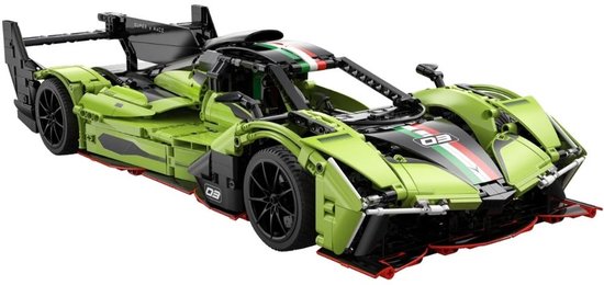 CaDA Bricks C63009W Furious Phantom Wing bouwset | City fast champions adventure | Creator and classic motor bouwpakket | Technic speelgoed ideas voor volwassenen & kinderen | DIY speed f1 auto geschikt voor Lego | Bouwdoos met 1817 bouwstenen van Merkloos