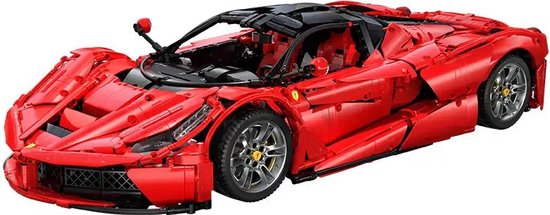 CadaBricks C61505W La Ferrari Hypercar mega bouwset | City fast champions adventure | Creator and classic motor bouwpakket | Technic speelgoed ideas voor volwassenen | Icons furious speed f1 auto geschikt voor Lego | Bouwdoos met 4739 bloks van Merkloos