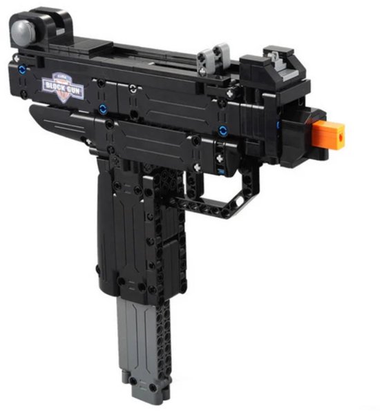 CadaBricks C81008W Micro UZI pistool bouwset | WW2 army geweer modelbouw | Creator classic battlefield guns bouwpakket | Technische Educatief militair & leger speelgoed voor volwassenen | Geschikt voor Lego technic | Bouwdoos met 359 bouwstenen van Merkloos