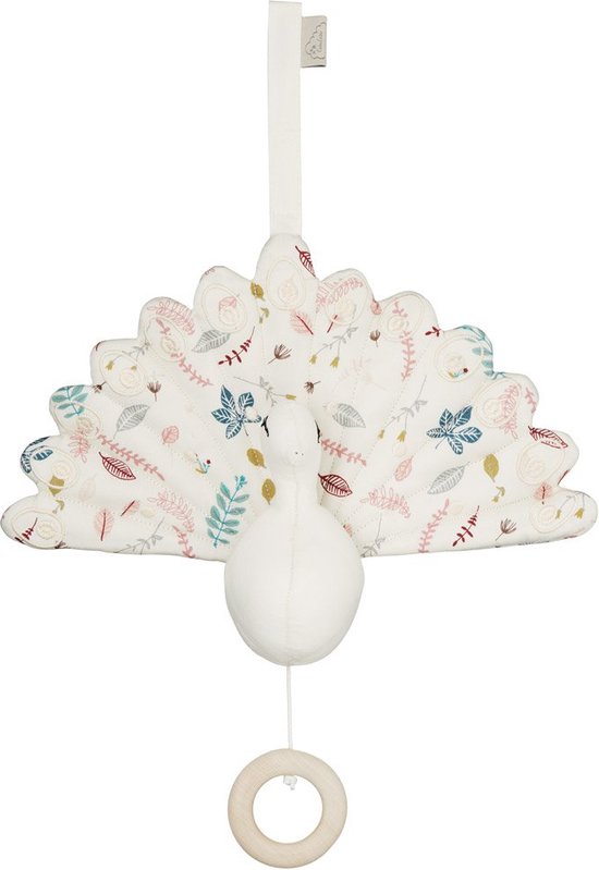 Cam Cam Copenhagen - Muziekmobiel Pauw - Muziekmobielen - Pressed Leaves Rose van Cam Cam Copenhagen