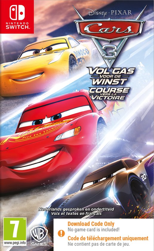 Cars 3: Driven To Win - Nintendo Switch (code in box) van Warner Bros.