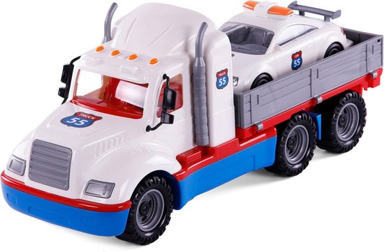 Cavallino Route 55 Torpedo Truck met Auto van Cavallino