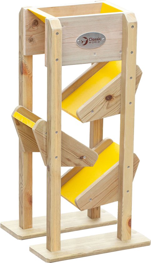 Classic World Houten Zandtrechter/Glijbaan van Classic World