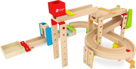 Classic World Super Knikkerbaan - Hout van Classic World