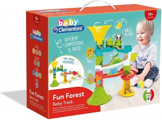Clementoni Baby Knikkerbaan Fun Forest van Clementoni