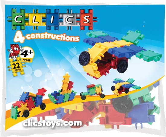 Clics Display Zakje 22 Clics van Clics