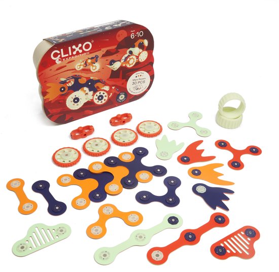 Clixo | Mars Rovers | Set van 30 van Merkloos