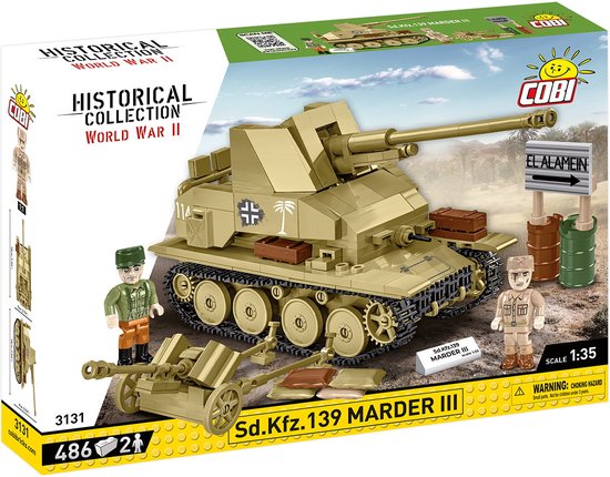 COBI 3131 Sd,Kfz. 139 Marder III van Cobi