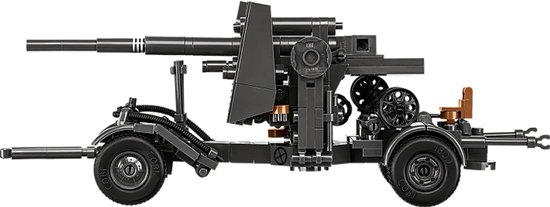 COBI 3140 8,8cm Flak 18 with carriage van Merkloos