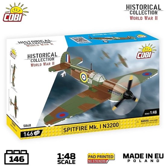 COBI 5868 Spitfire MK.I N3200 van Cobi