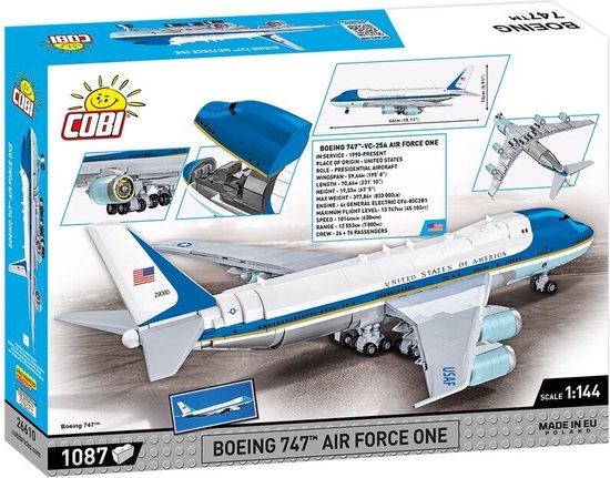 COBI 747 LUCHTMACHT - COBI-26610 van COBI