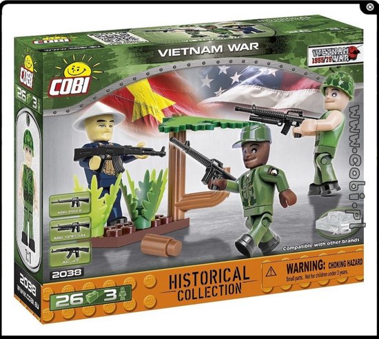 Cobi Bouwpakket Vietnam War Abs Beige 30-delig van COBI