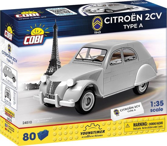 COBI Citroën 2CV Type A - Constructiespeelgoed - Modelbouw - Auto van COBI