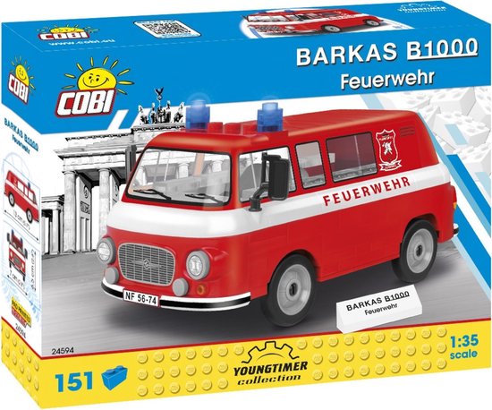 COBI® EOL Barkas B1000 brandweer - COBI-24594 van COBI