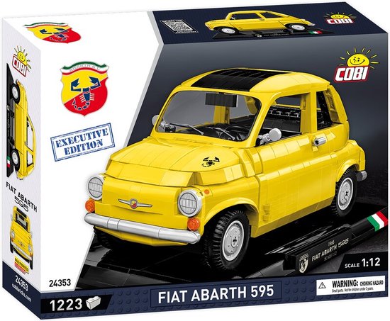 COBI® EXCLUSIVE 1965 FIAT 500 Abarth - Executive Editie - COBI-24353 van COBI