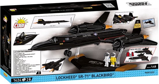 COBI® EXCLUSIVE Lockheed SR-71 Blackbird - Executive-uitgave - COBI-5890 van COBI