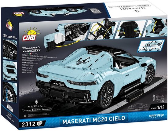 COBI® EXCLUSIVE Maserati MC20 CIELO - Executive Editie - COBI-24351 van COBI