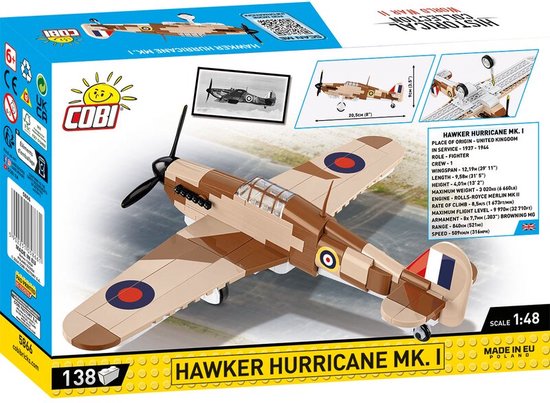 COBI Hawker Hurricane MK.1 - COBI-5866 van COBI