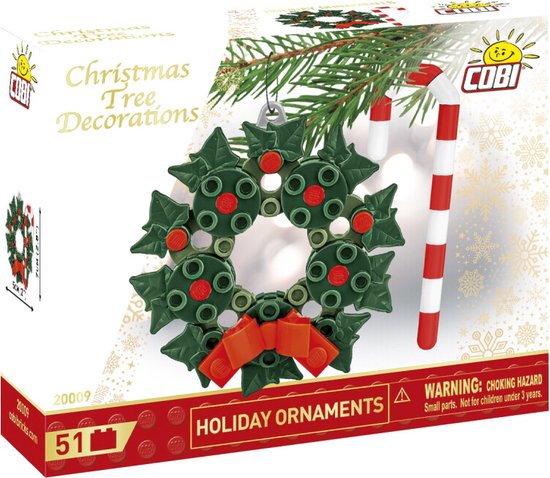 COBI Kerstboomdecoraties - Feestdagornamenten - COBI-20009 van COBI