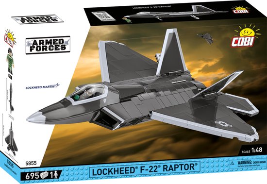 COBI Lockheed F-22 RAPTOR - COBI-5855 van COBI
