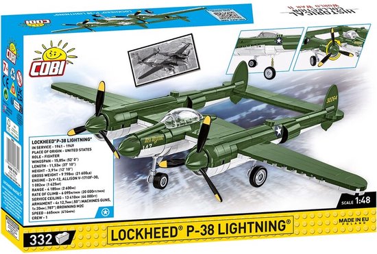 COBI LOCKHEED P-38 BLIKSEM - COBI-5882 van COBI