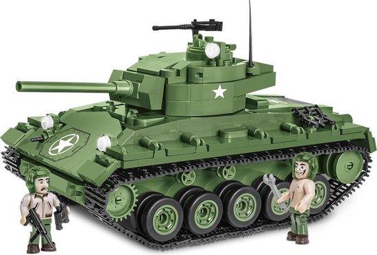 COBI M24 Chaffee 2543 - Constructiespeelgoed - Bouwpakket - Tank - Oorlog van COBI