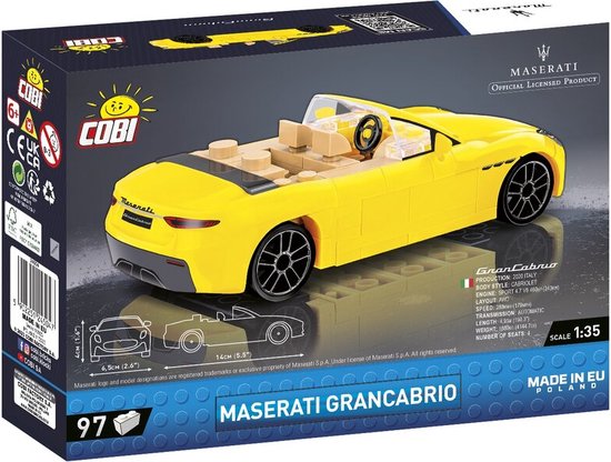 COBI Maserati GranCabrio - COBI-24504 van COBI