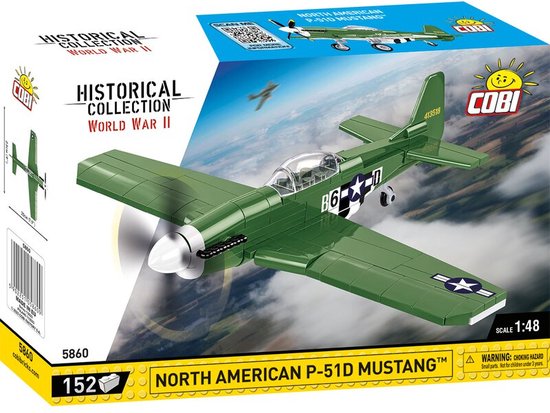 COBI P-51D Mustang - COBI-5860 van COBI