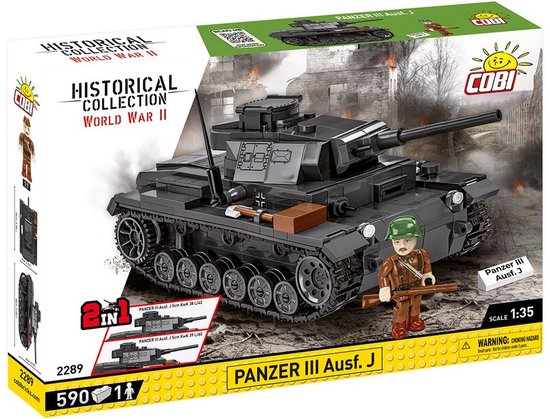 COBI Panzer III AUSF.J - COBI-2289 van COBI