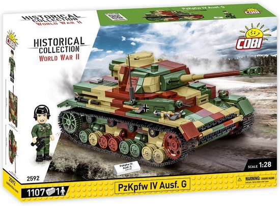 COBI PZKPFW IV AUSF.G - COBI-2592 van COBI