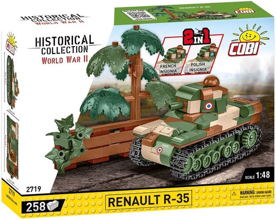 COBI RENAULT R-35 - COBI-2719 van COBI
