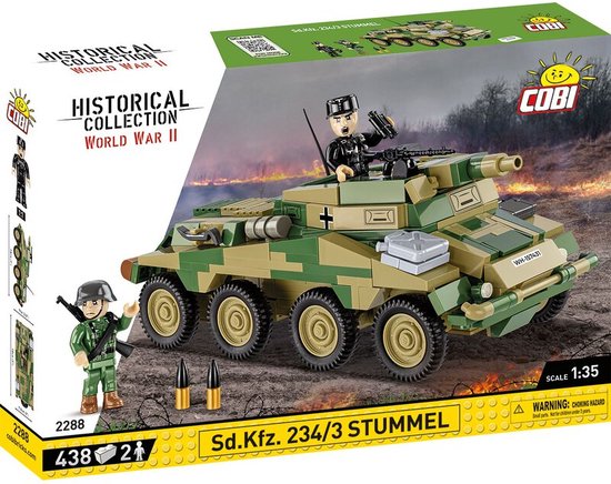 COBI SD.KFZ 234/3 Stomp - COBI-2288 van COBI