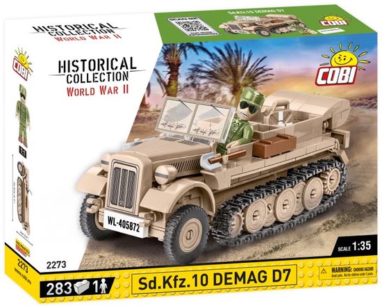 COBI SD.KFZ.10 Demag D7 - COBI-2273 van COBI
