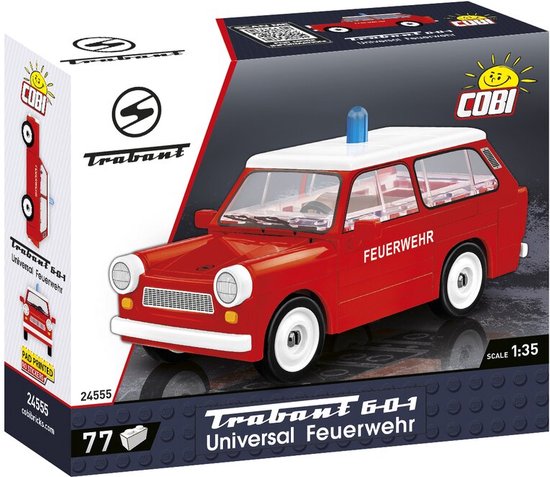 COBI Trabant 601 Universele brandweerwagen - COBI-24555 van COBI