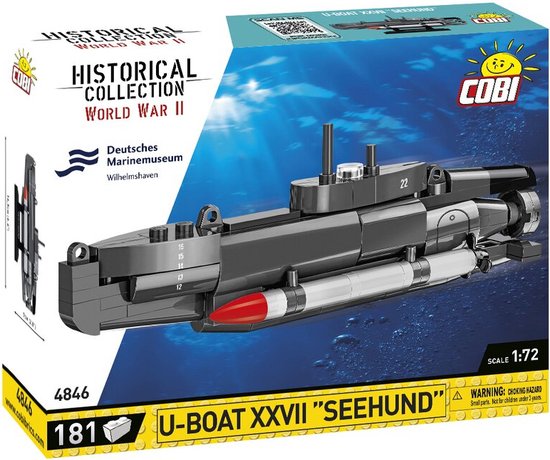 COBI U-Boot XXVII Seehund - COBI-4846 van COBI